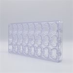 POLYCARBONATE MOLD CROWN 27.5X13.5X2.4CM