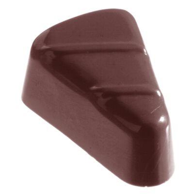 POLYCARBONATE MOLD PINEAPPLE PIECE 27.5X13.5X2.4CM