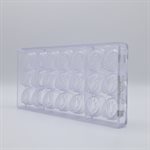 POLYCARBONATE MOLD PAINTERS PALET 27.5X13.5X2.4CM