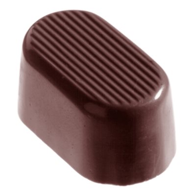 POLYCARBONATE MOLD OVAL SHADED 27.5X13.5X2.6CM