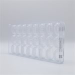 POLYCARBONATE MOLD SMALL LEAF LONG 27.5X13.5X2.4CM