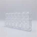 POLYCARBONATE MOLD LARGE ROSE 27.5X13.5X2.4CM