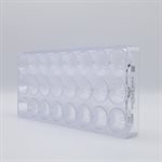 POLYCARBONATE MOLD NUTMANON 27.5X13.5X3.2CM