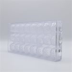 POLYCARBONATE MOLD NUTMANON 27.5X13.5X3.2CM