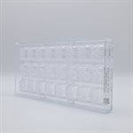 POLYCARBONATE MOLD PRESENT 27.5X13.5X2.4CM