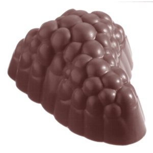 POLYCARBONATE MOLD BUNCH OF GRAPES 27.5X13.5X2.4CM