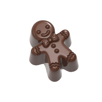 POLYCARBONATE CHOCOLATE MOULD GINGERBREAD PRALINE CW12201