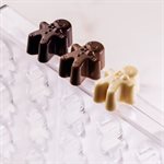 POLYCARBONATE CHOCOLATE MOULD GINGERBREAD PRALINE CW12201