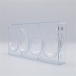 POLYCARBONATE MOLD EGG 94MM 27.5X13.5X4CM