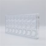 POLYCARBONATE MOLD ARC 27.5X13.5X2.4CM