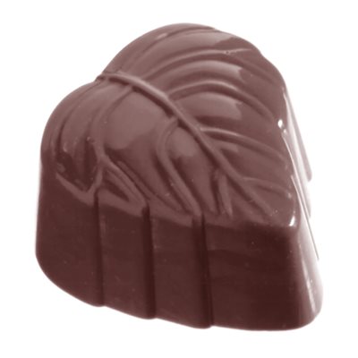 POLYCARBONATE MOLD SMALL LEAF DEEP 27.5X13.5X2.4CM