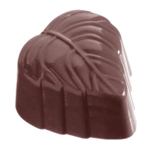 POLYCARBONATE MOLD SMALL LEAF DEEP 27.5X13.5X2.4CM