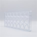 POLYCARBONATE MOLD SMALL LEAF DEEP 27.5X13.5X2.4CM
