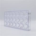 POLYCARBONATE MOLD SMALL BELL 27.5X13.5X3CM