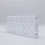 POLYCARBONATE MOLD CHERRY 27.5X13.5X2.4CM