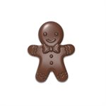 POLYCARBONATE CHOCOLATE MOULD TABLET GINGERBREAD MAN CW12196