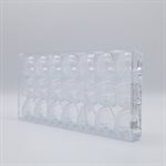 POLYCARBONATE MOLD SWAN 27.5X13.5X2.4CM