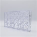 POLYCARBONATE MOLD VIOLET 27.5X13.5X2.4CM
