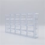 POLYCARBONATE MOLD PRISMA 27.5X13.5X3CM