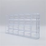 POLYCARBONATE MOLD PRISMA 27.5X13.5X3CM