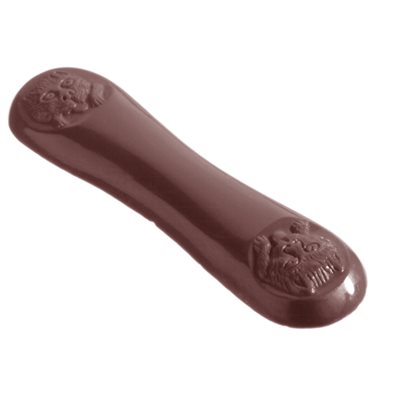 POLYCARBONATE MOLD CAT'S TONGUE 27.5X13.5X2.4CM