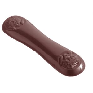POLYCARBONATE MOLD CAT'S TONGUE 27.5X13.5X2.4CM