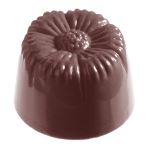 POLYCARBONATE MOLD FLOWER 27.5X13.5X2.6CM