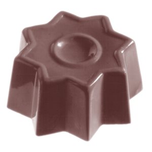 POLYCARBONATE MOLD STAR 27.5X13.5X2.4CM