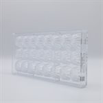 POLYCARBONATE MOLD SHELL HIGH 27.5X13.5X2.4CM