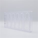 POLYCARBONATE MOLD ST NICHOLAS 27.5X13.5X2.4CM