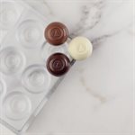 POLYCARBONATE CHOCOLATE MOULD CHRISTMAS PRALINE CW12202