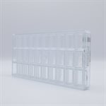 POLYCARBONATE MOLD BLOC SMALL 27.5X13.5X2.4CM