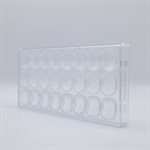 POLYCARBONATE MOLD SNAIL HOUSE 27.5X13.5X2.4CM
