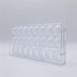POLYCARBONATE MOLD SNAIL HOUSE 27.5X13.5X2.4CM