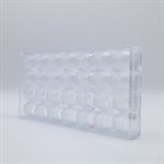 POLYCARBONATE MOLD BAREL 27.5X13.5X2.6CM