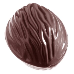 POLYCARBONATE MOLD NUT DOUBLE 27.5X13.5X2.4CM