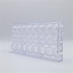 POLYCARBONATE MOLD CHERRY TWISTED 27.5X13.5X2.8CM