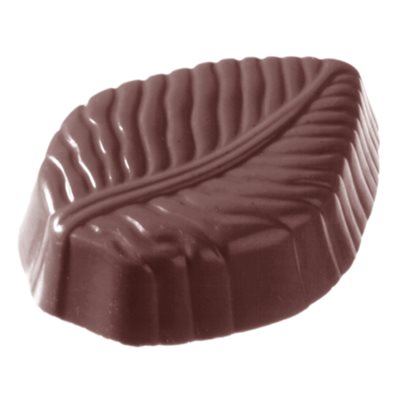 POLYCARBONATE MOLD LEAF 27.5X13.5X2.4CM