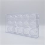 POLYCARBONATE MOLD LEAF 27.5X13.5X2.4CM