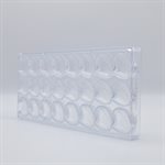 POLYCARBONATE MOLD CHESTNUT 27.5X13.5X2.4CM