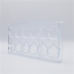 POLYCARBONATE MOLD CANADIAN LEAF 27.5X13.5X2.4CM