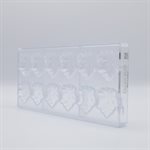 POLYCARBONATE MOLD CANADIAN LEAF 27.5X13.5X2.4CM
