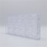 POLYCARBONATE MOLD CROWN 27.5X13.5X2.4CM
