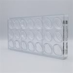 POLYCARBONATE CHOCOLATE MOULD DIA DE LOS MUERTOS CW12135