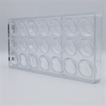 POLYCARBONATE CHOCOLATE MOULD DIA DE LOS MUERTOS CW12135