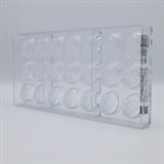 POLYCARBONATE CHOCOLATE MOULD DIA DE LOS MUERTOS CW12135