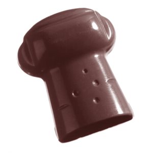POLYCARBONATE MOLD CHAMPAGNE CORK 27.5X13.5X2.4CM
