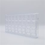 POLYCARBONATE MOLD CHAMPAGNE CORK 27.5X13.5X2.4CM