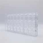 POLYCARBONATE MOLD CHAMPAGNE CORK 27.5X13.5X2.4CM