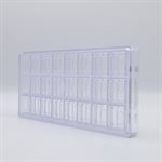 POLYCARBONATE MOLD CLEOPATRA 27.5X13.5X2.4CM